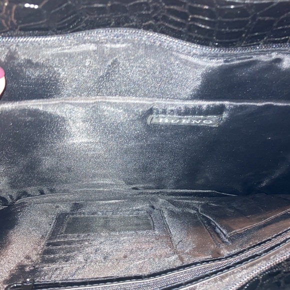 Bueno black pebbled satchel - Picture 11 of 11